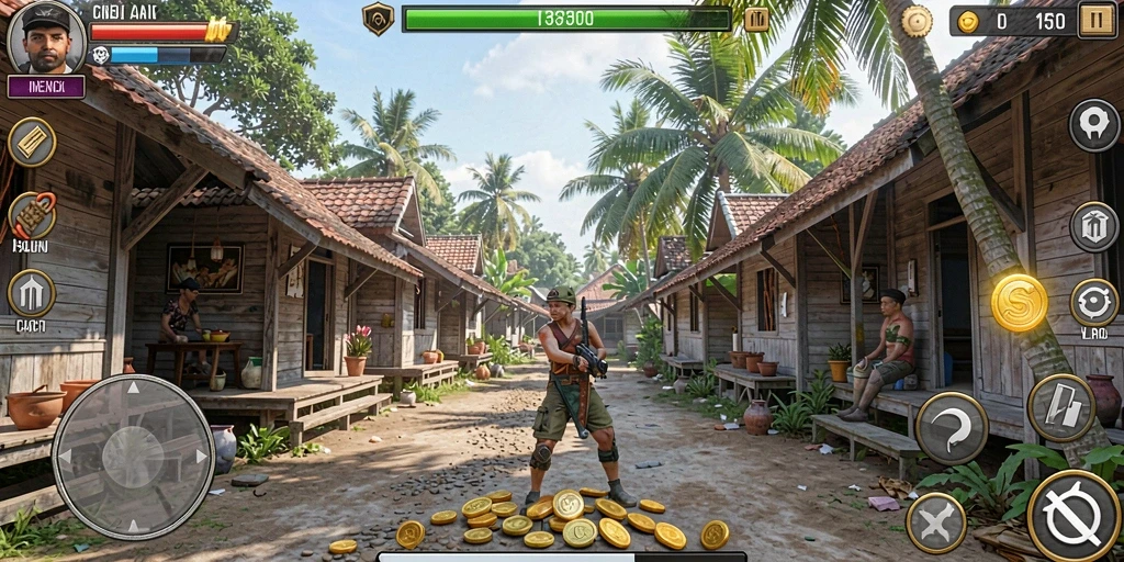 rr33 - Gambaran karakter dalam permainan RR33.